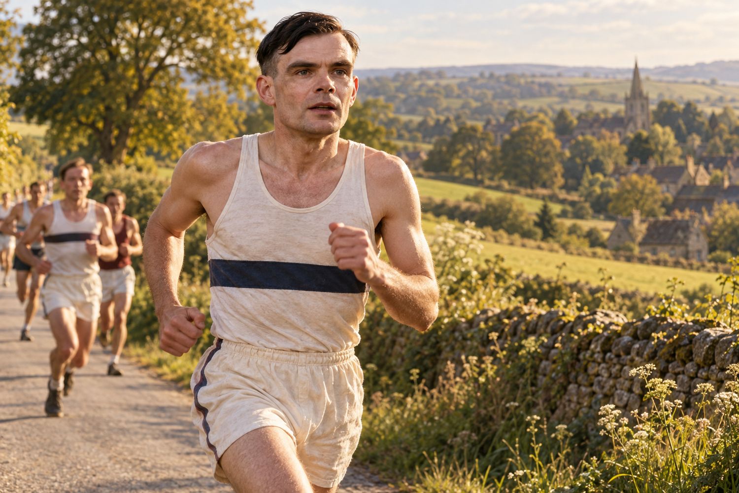 Alan Turing courant un marathon en 1947.